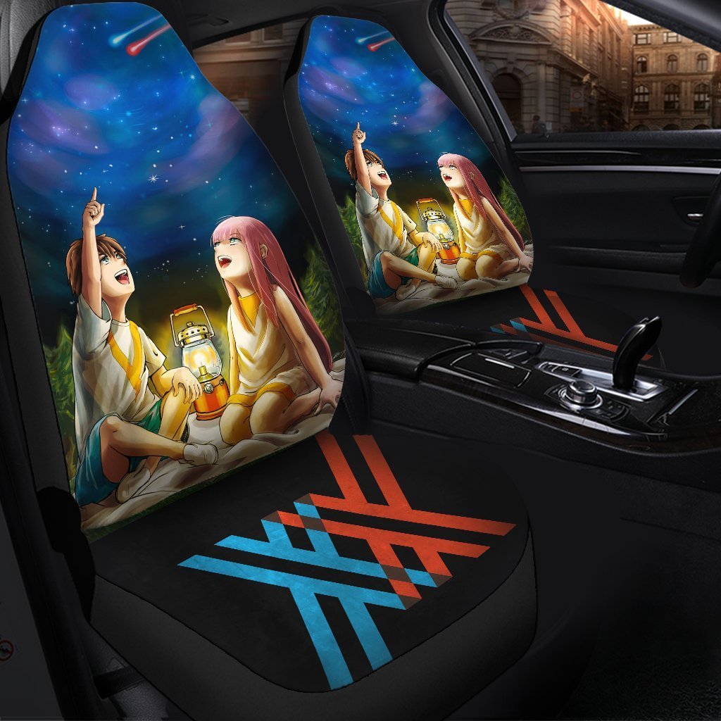 Floral Janpanese Dragon Print Car Seat Covers