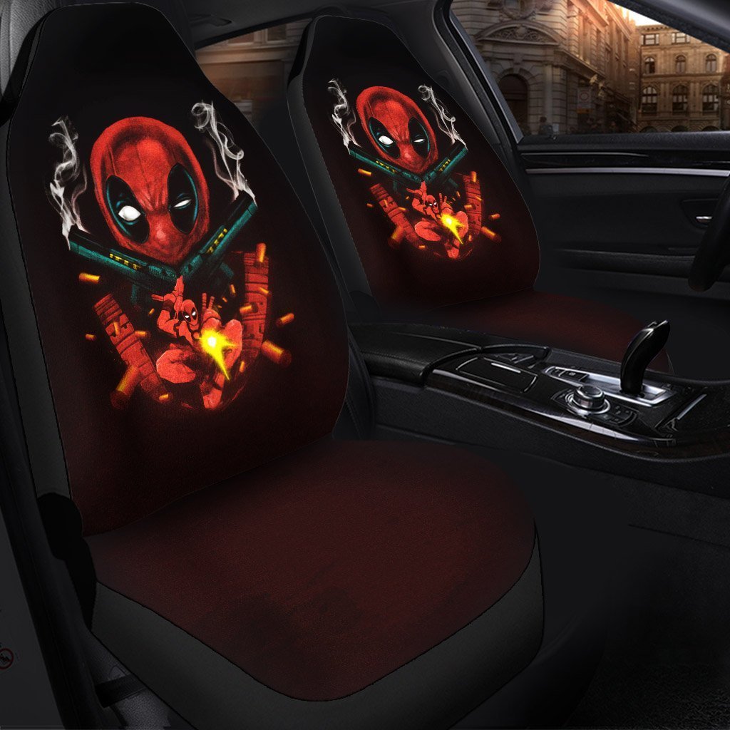 Deadpool Gun Car Seat Covers US BestChoosing