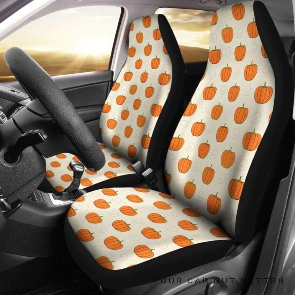 pumpkin car seat