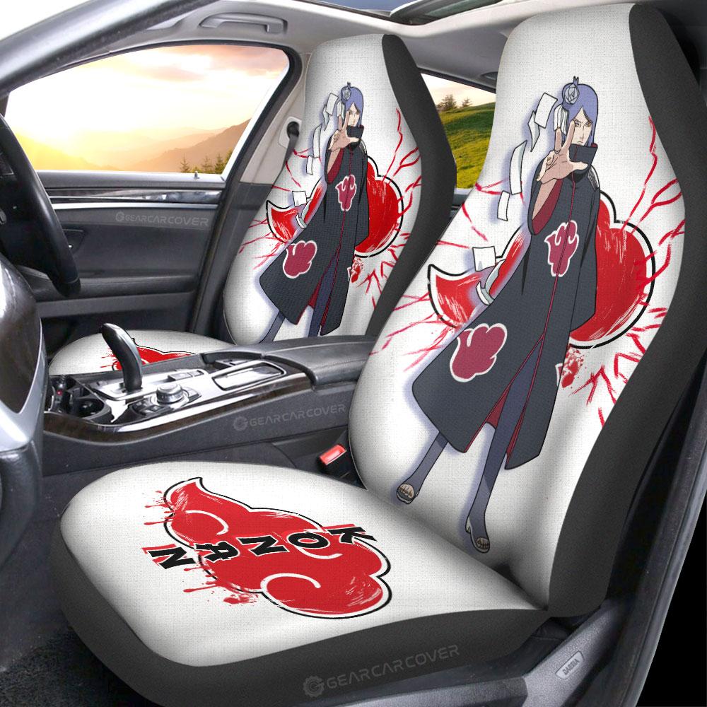 Konan Car Seat Covers Custom Naruto Anime Ts For Fans Us Bestchoosing