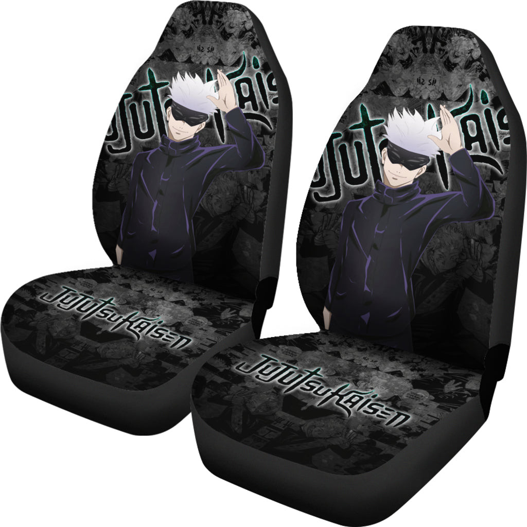 Satoru Gojo Jujutsu Kaisen Car Seat Covers Anime Car Accessories | US ...