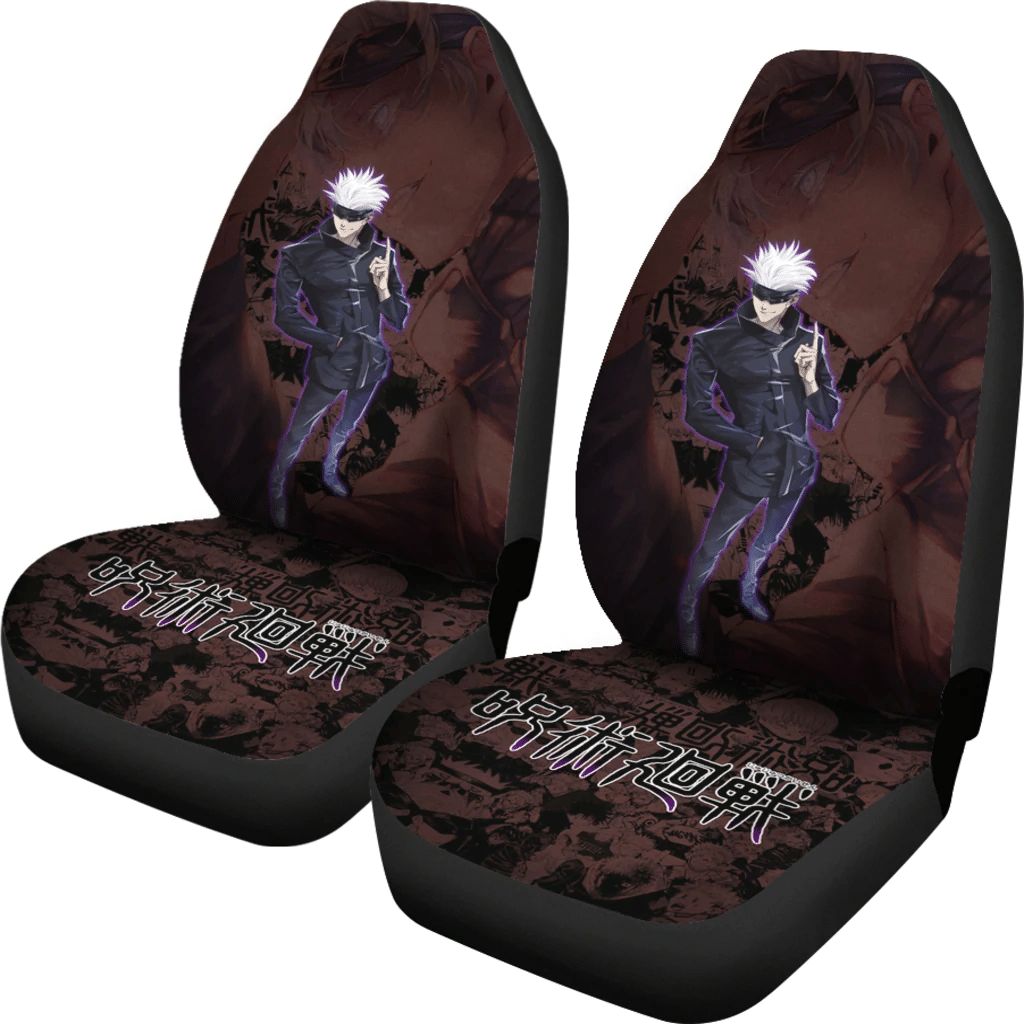 Satoru Gojo Jujutsu Kaisen Car Seat Covers Anime Car Accessories | US ...