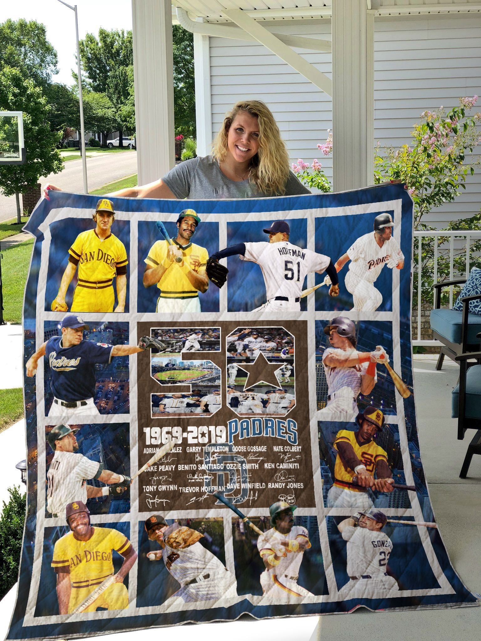 years of san diego padres quilt blanket great customized blanket gifts for birthday christmas thanksgiving7l8mg