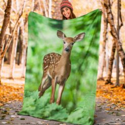 deer blanket deer trow blanket deer fleece blanket deer qxro2