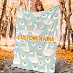 duck blanket duck throw blanket duck lover fleece blanket kcsu2