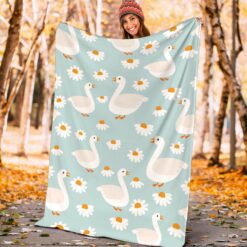 duck blanket duck throw blanket duck lover fleece blanket t4fgs