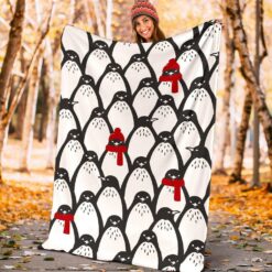 penguins blanket penguins throw blanket penguins fleece 6mmew