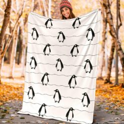 penguins blanket penguins throw blanket penguins fleece ay7o4