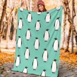 penguins blanket penguins throw blanket penguins fleece exv9p