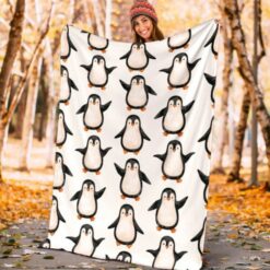 penguins blanket penguins throw blanket penguins fleece ihjgd