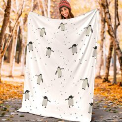 penguins blanket penguins throw blanket penguins fleece sdaiy