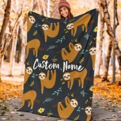 sloth blanket sloth throw blanket sloth fleece blanket x4mn5