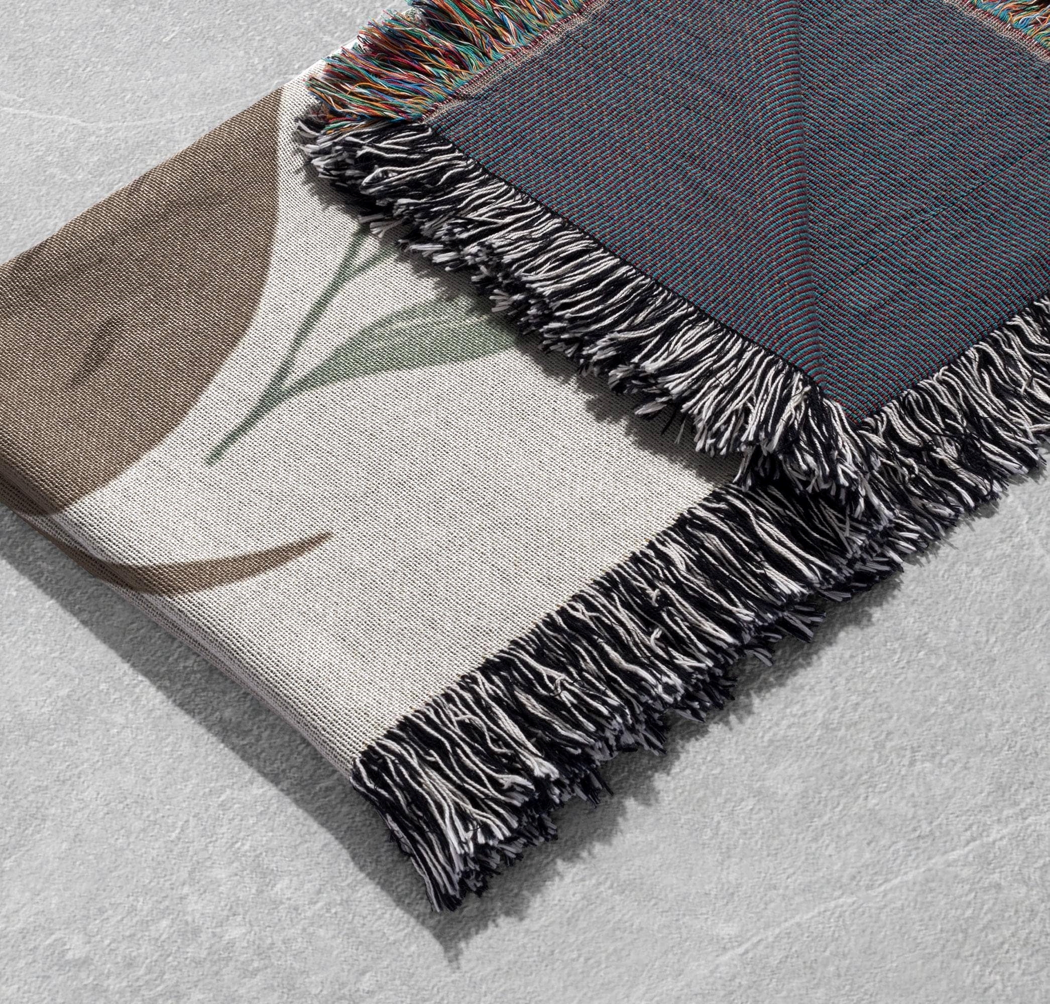 adorable capybara woven blanket with fringe for cozy home decor or unique gift cottagecore tapestry