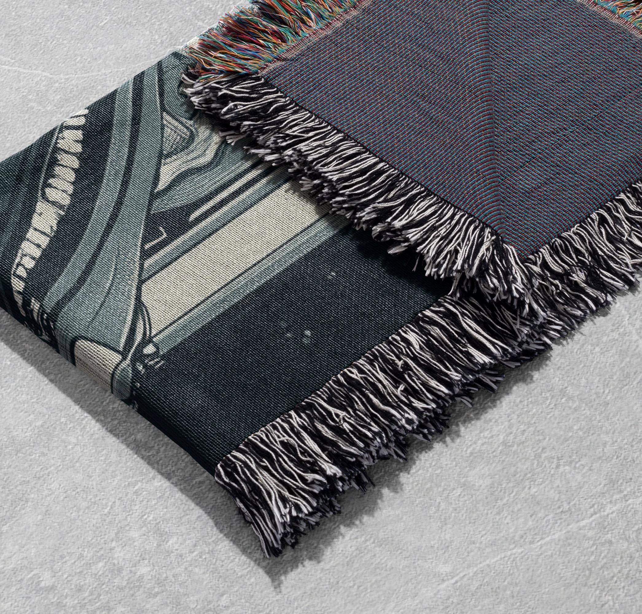 shark woven blanket ocean gothic tapestry cozy home decor vintage sea life throw marine lover gift nautical aesthetic