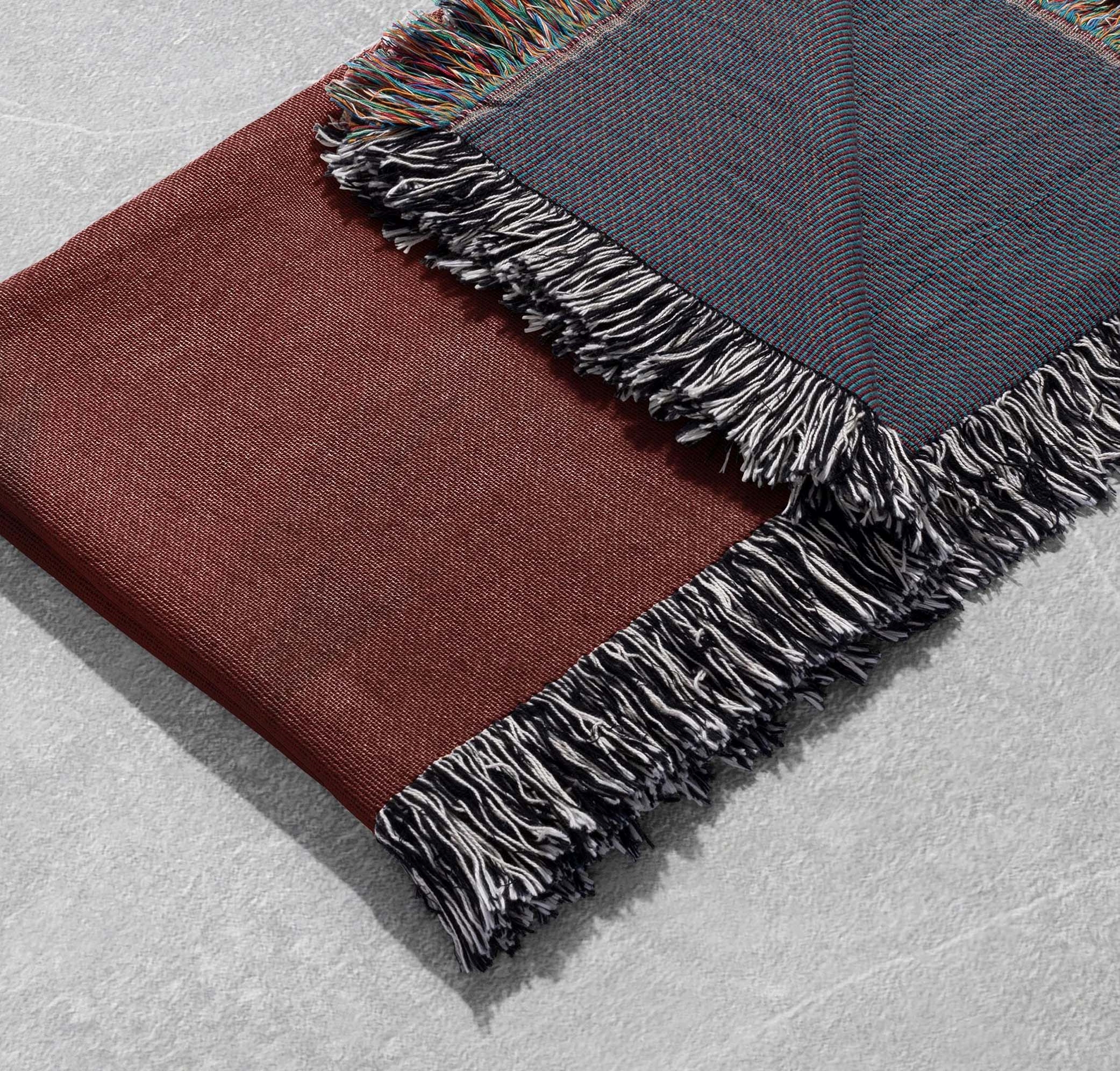vintage glam woven blanket retro elegance throw cottagecore tapestry